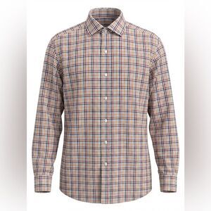 J. McLaughlin Men's Multicolor Plaid Shirt size L